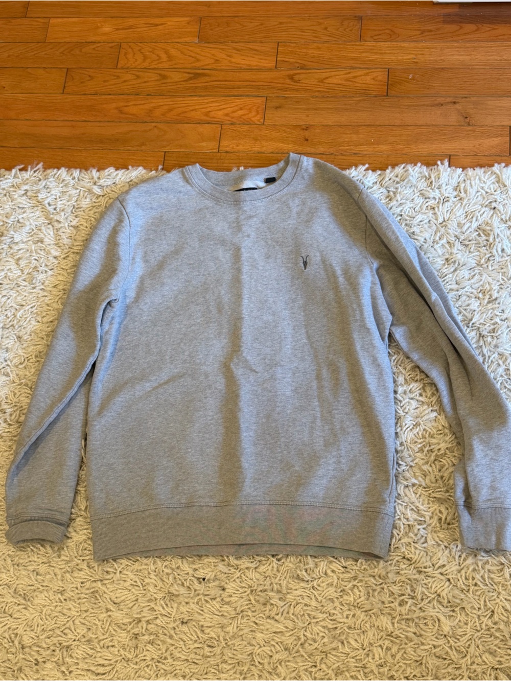 AllSaints cotton Grey Sweatshirt